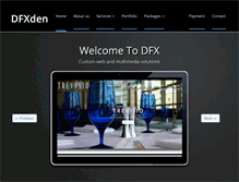 Tablet Screenshot of dfxden.com